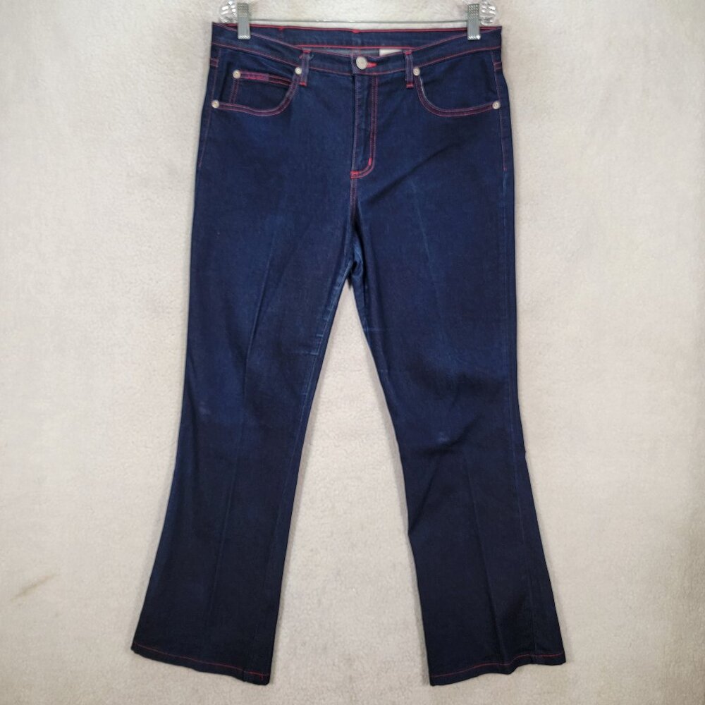 Y2K Judy Blue Dark Blue Denim Stretch High Rise Classic Western Jean Bootcut